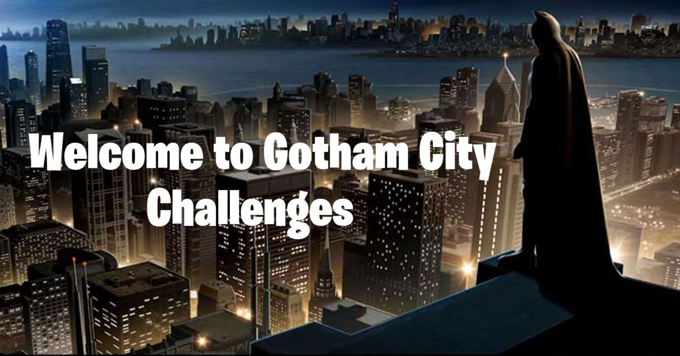 Fortnite Welcome to Gotham City Challenges