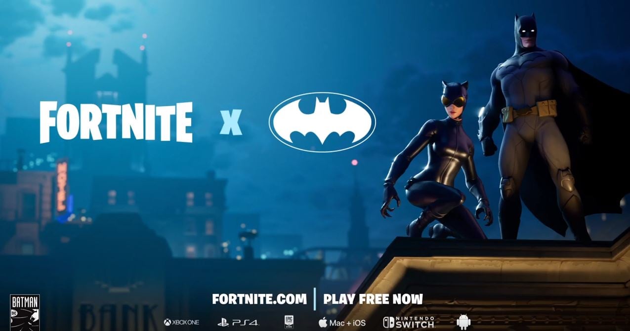 batman signal fortnite