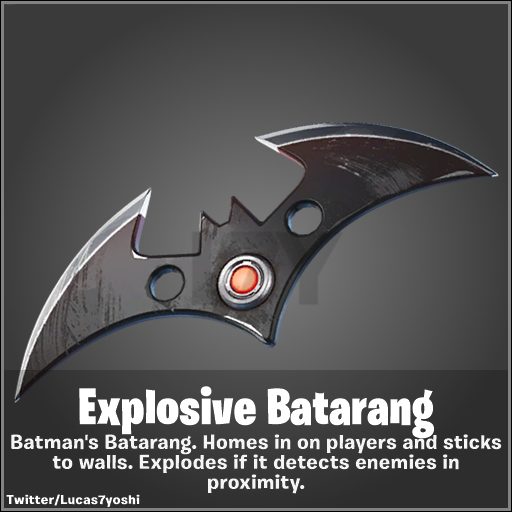 Fortntie Explosive Batarang