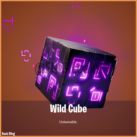 Wild Cube Back Bling