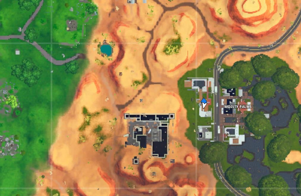 The Visitor Recording Tape Moisty Palms Fortnite Map Location