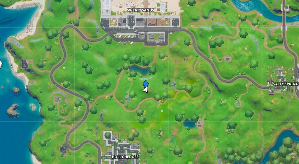Fortnite Timber Tent Map Location