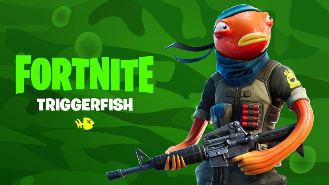 fortnite triggerfish toy