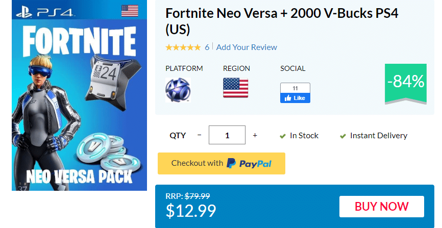 How To Get The Fortnite Ps4 Neo Versa Skin Bundle V Bucks Cheap On Black Friday - ps4 roblox bundle