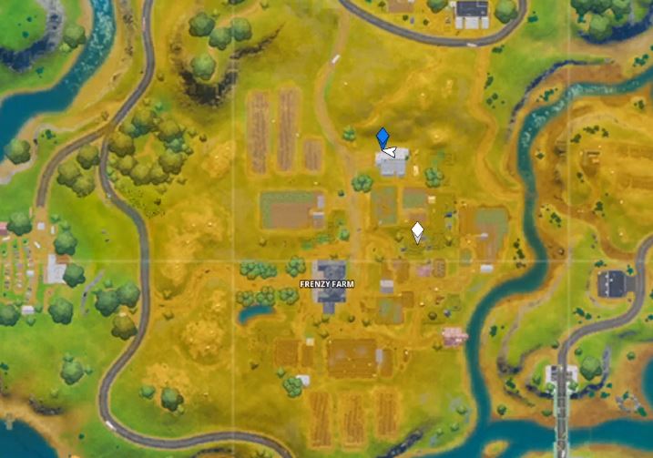 Where to find the Hidden letter I Fortnite Map Location