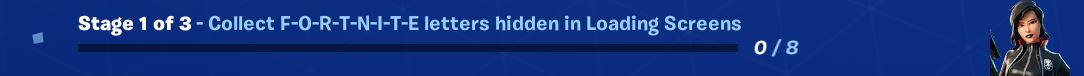collect fortnite letters hidden in loading screens