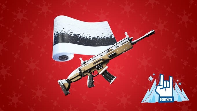 Fortnite Falling Snow Wrap