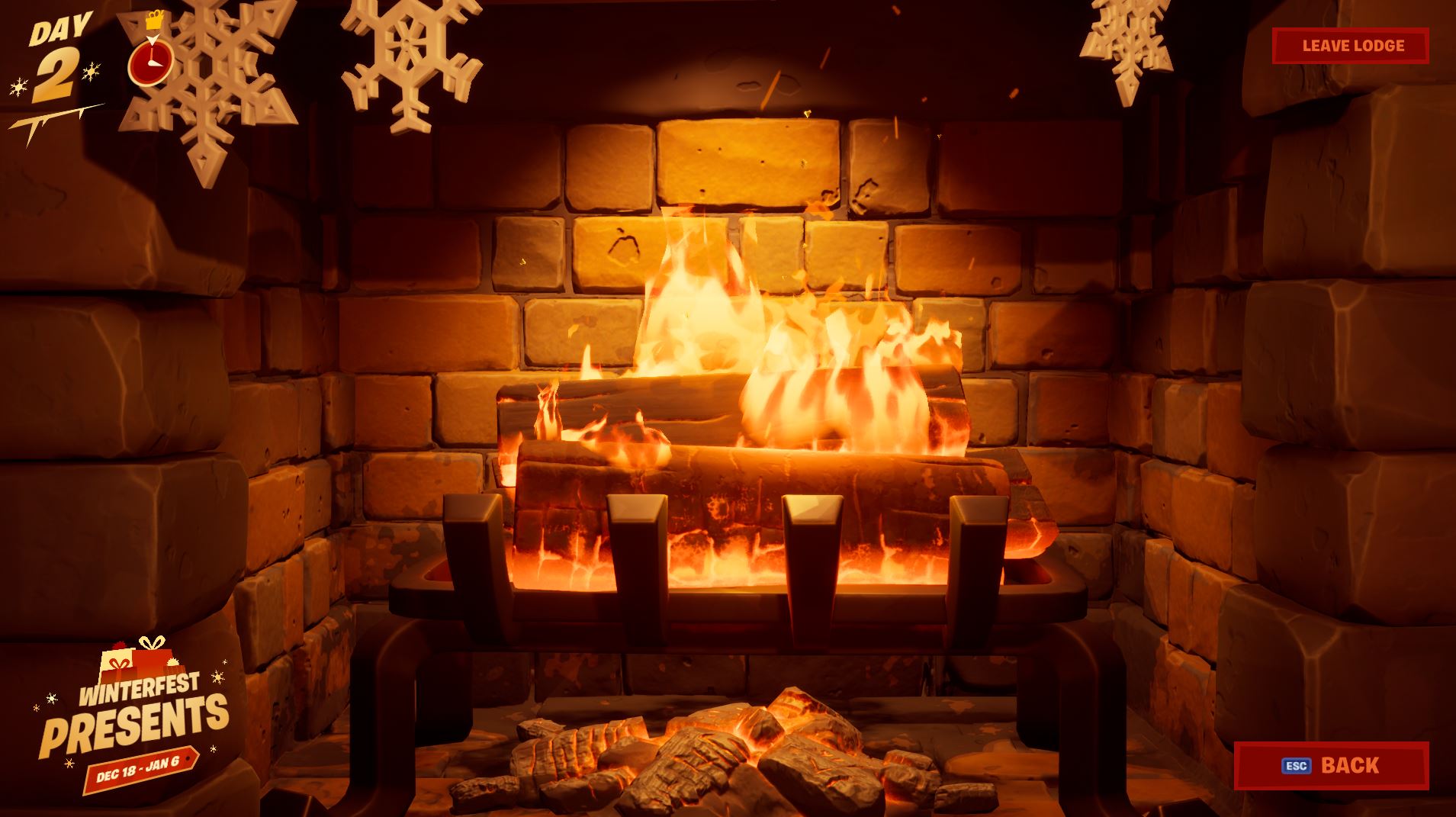 Fortnite Fireplace XP