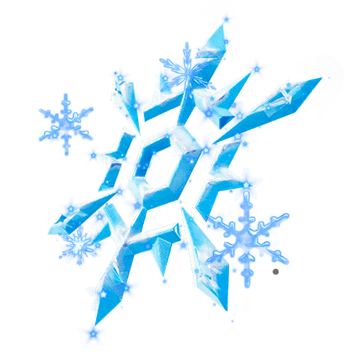 Fortnite v11.30 Leaked Back Bling - Snow Crystal