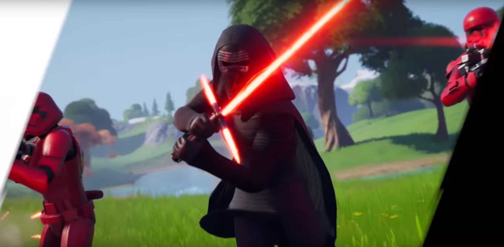 Epic Games Tease The Unreleased Leaked Kylo Ren Fortnite Star Wars Skin Fortnite Insider