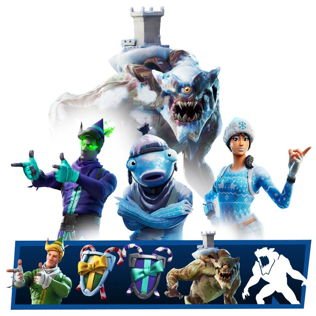 Download Fortnite Polar Legends Pack - Codename ELF skin Included ...