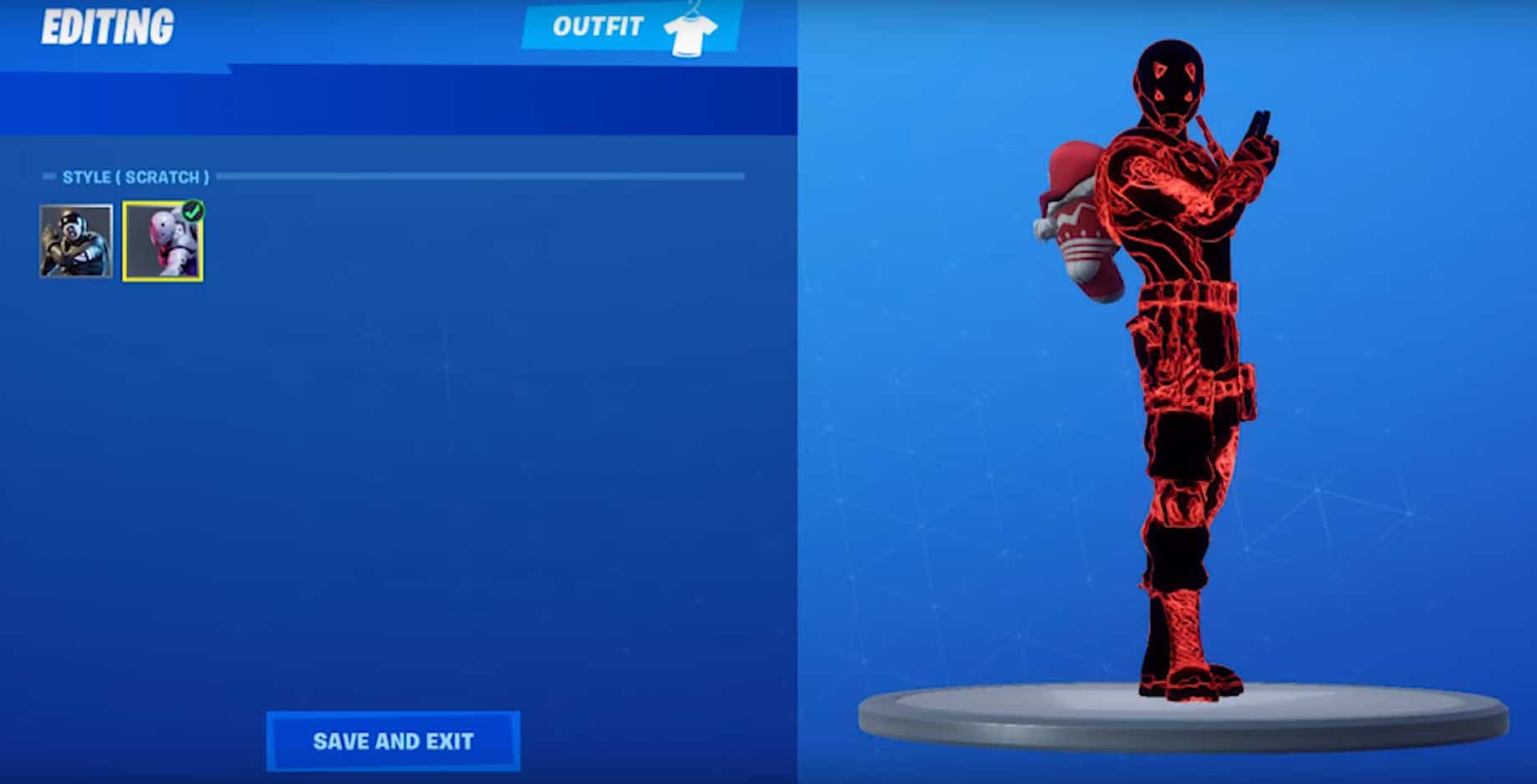 Virus Corrupted 8-Ball vs Scratch Fortnite Skin Style