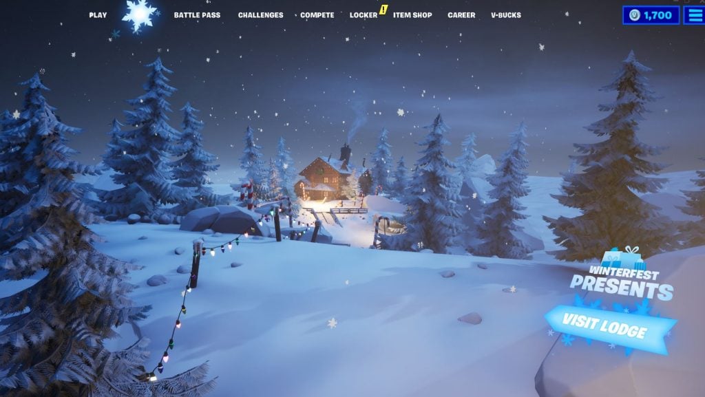 Fortnite Winterfest How and where to search Holiday Stockings in the