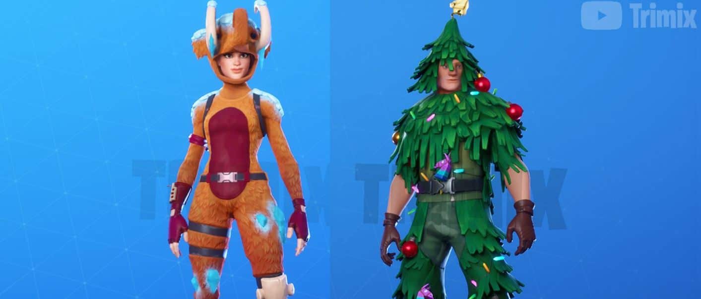 Wooly Mammoth and Ornament Soldier Leaked Fortnite skins