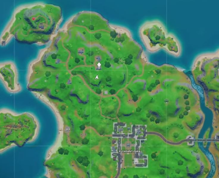 Fortnite Telephone Pole and Television Map Locations