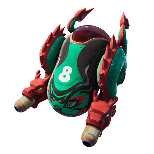 Fortnite v11.40 Leaked Back Bling - Dragon Guard