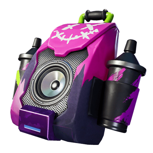 Fortnite v11.40 Leaked Back Bling - Purple Jam