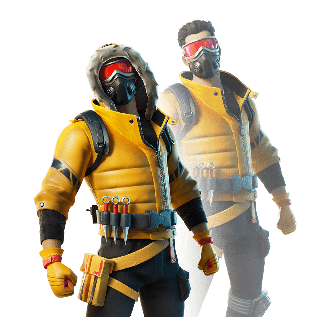 Fortnite v11.40 Leaked Skin - Caution