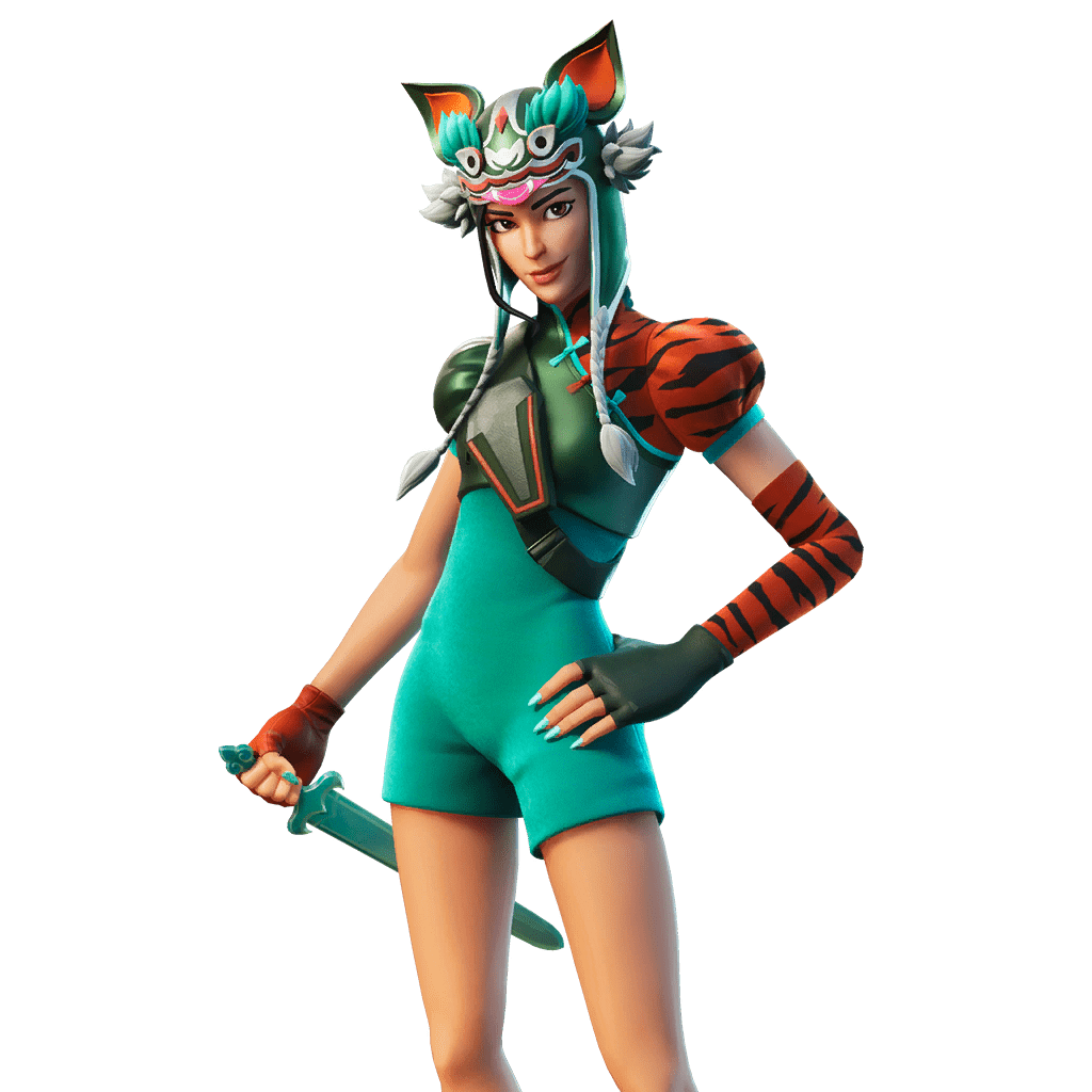 Fortnite v11.40 Leaked Skin - Tigeress