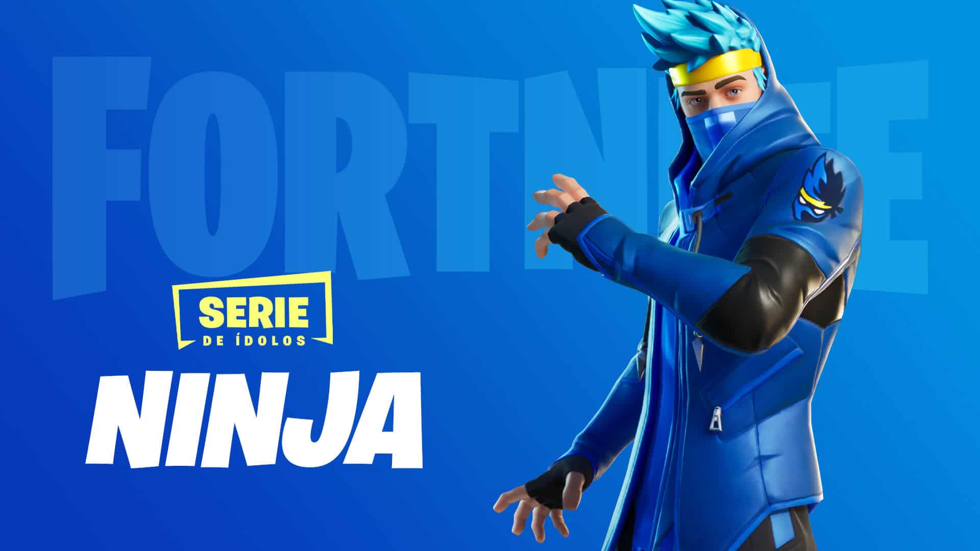 Ninja with Blue Hair Outfit in Fortnite - wide 4