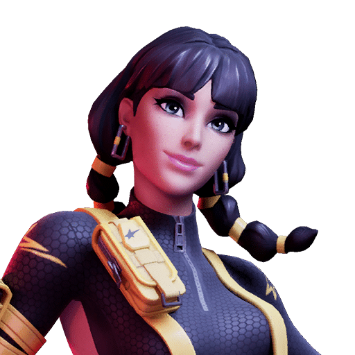 Yellow Chic Fortnite Skin Style