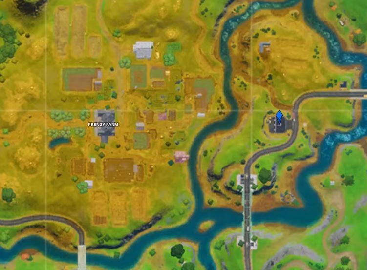 Beta Fortnite Shadow Safe House Map Location