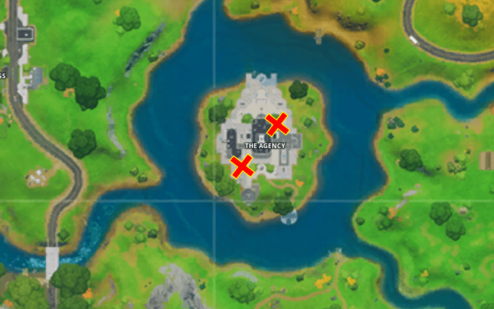 Fortnite The Agency Phone Booth Map Locations