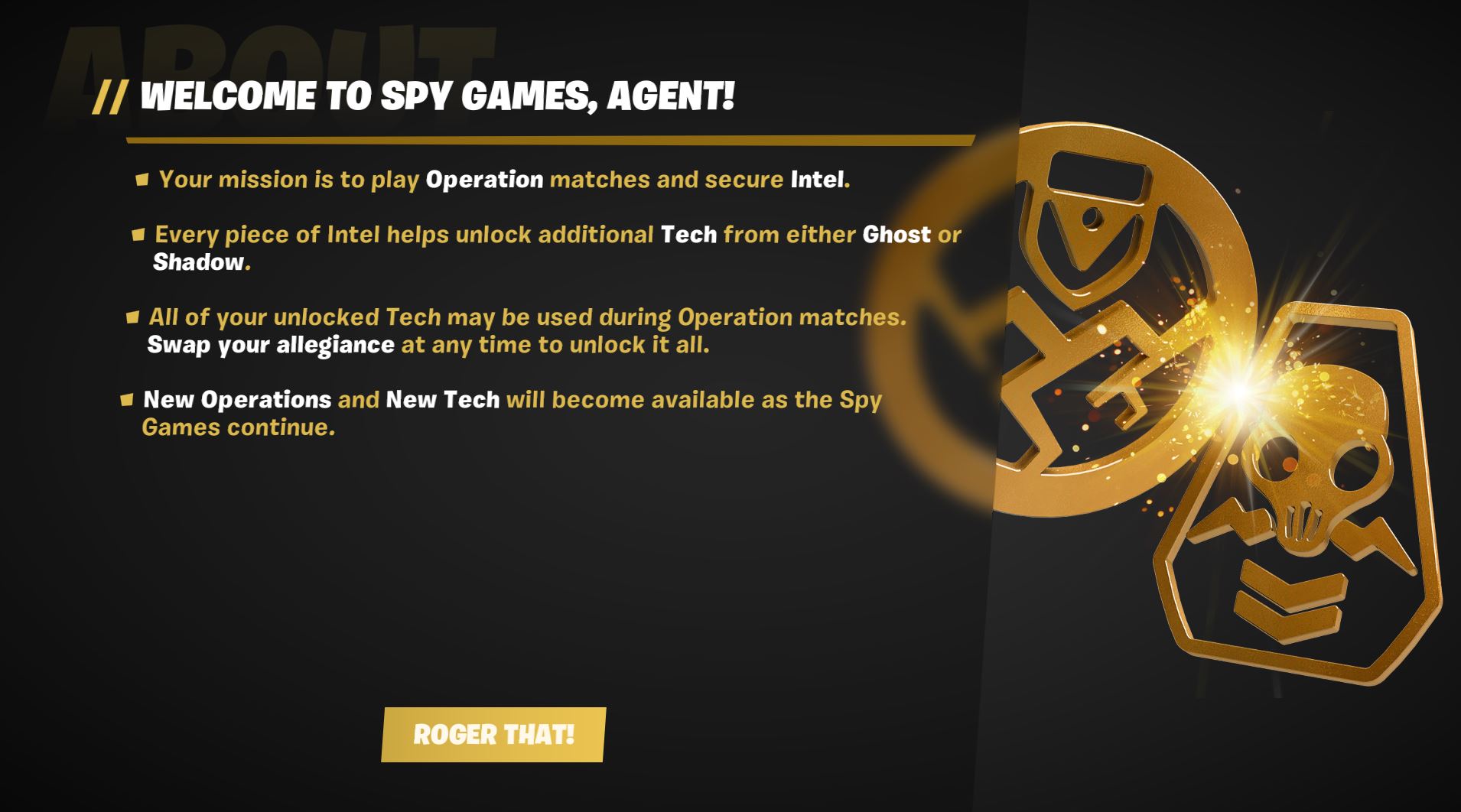 Fortnite Spy Games