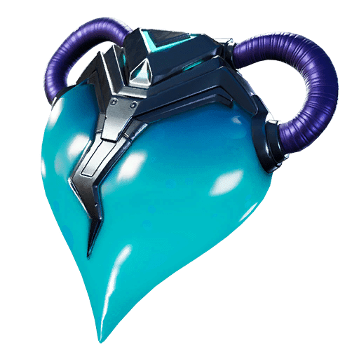 Fortnite v12.10 Leaked Back Bling - Blue Heart
