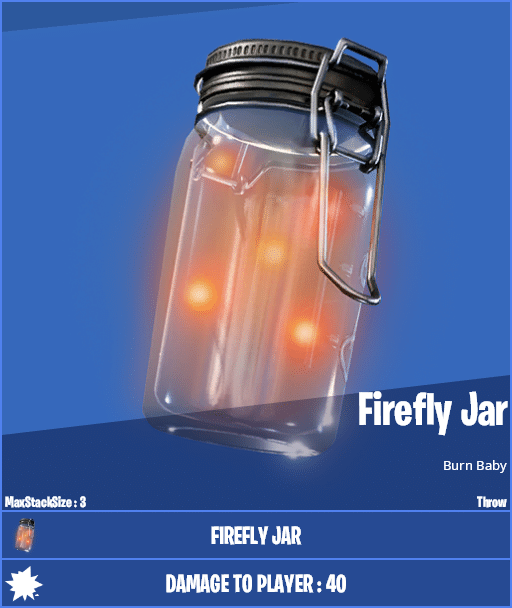 Fortnite Firefly jar stats