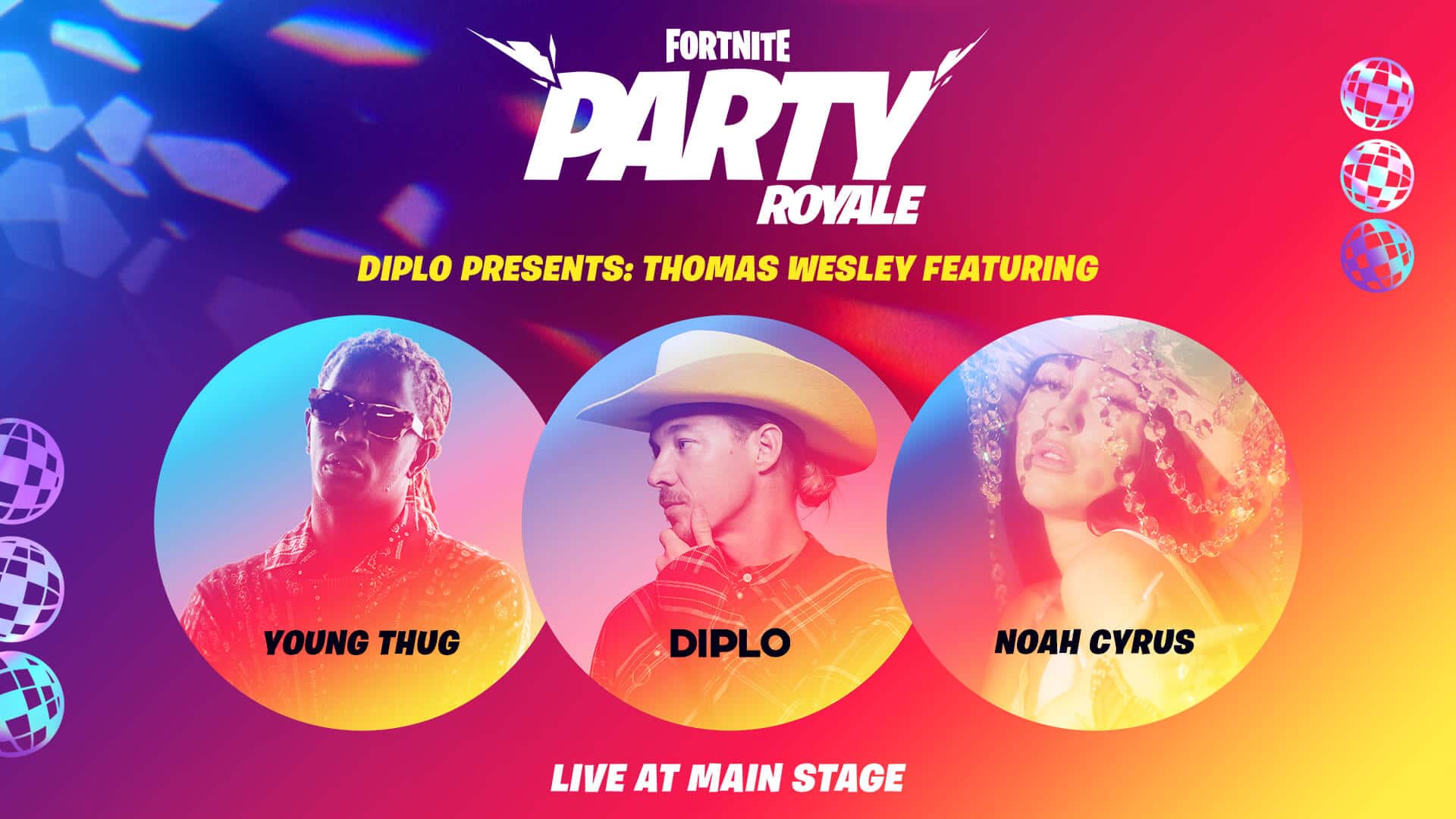 Fortnite Diplo: Thomas Wesley Premiere