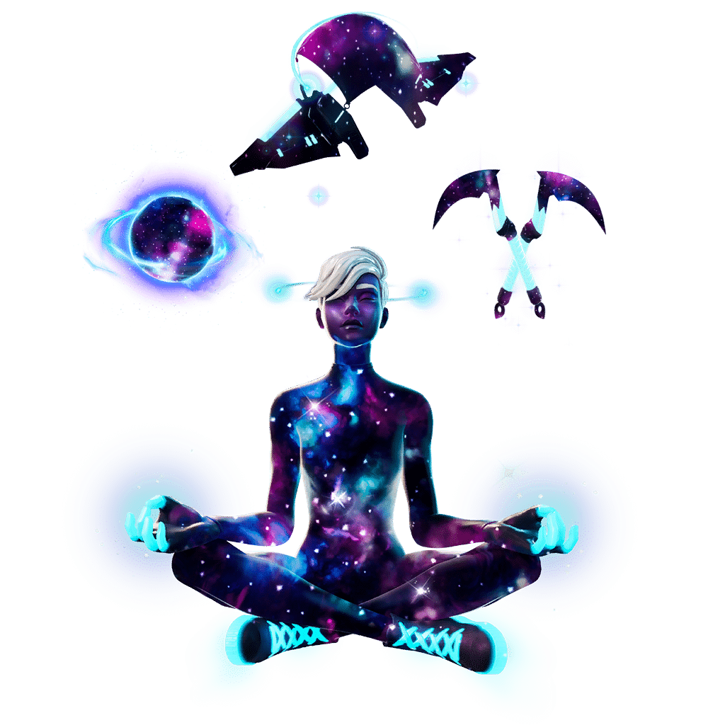 Fortnite Galaxy Pack Galaxy Scout Skin Nucleus Back Bling Stardust Strikers Pickaxe Star Scout Wrap Celestia Glider Fortnite Tips Tricks And The Latest News For Online Gamers