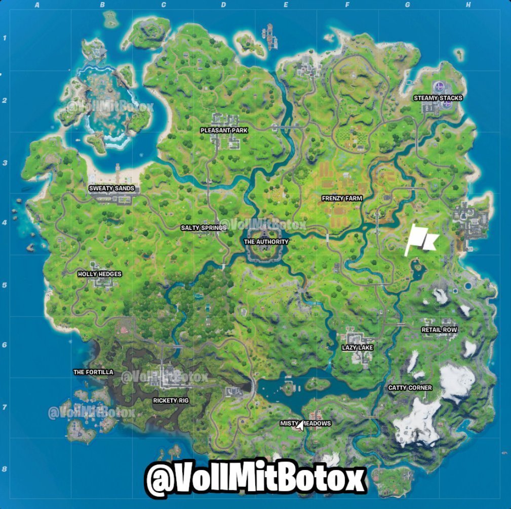 Fortnite Season 3 Map Final Version Leaked Water Level Update Fortnite Insider