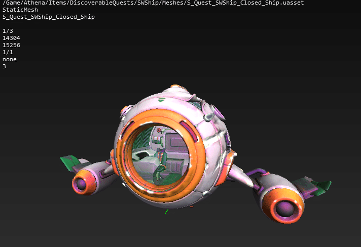 Fortnite v13.30 Leaked Spaceship