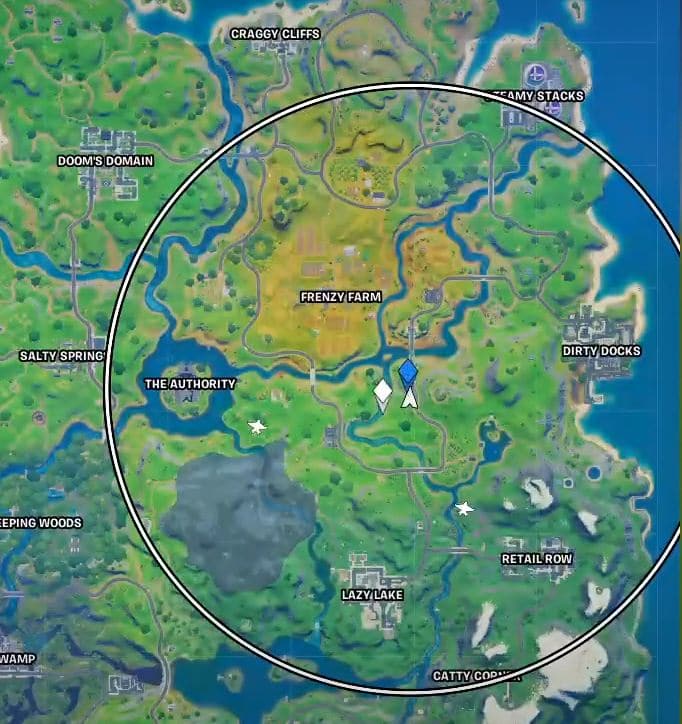 Fortnite Center of the Eye of the Storm