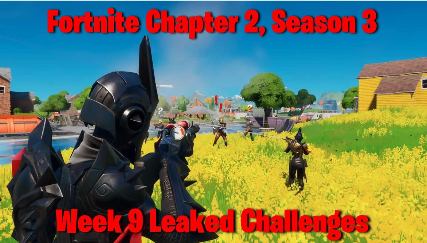 Fortnite Chapter 2, Season 3 Week 9 Leaked Challenges