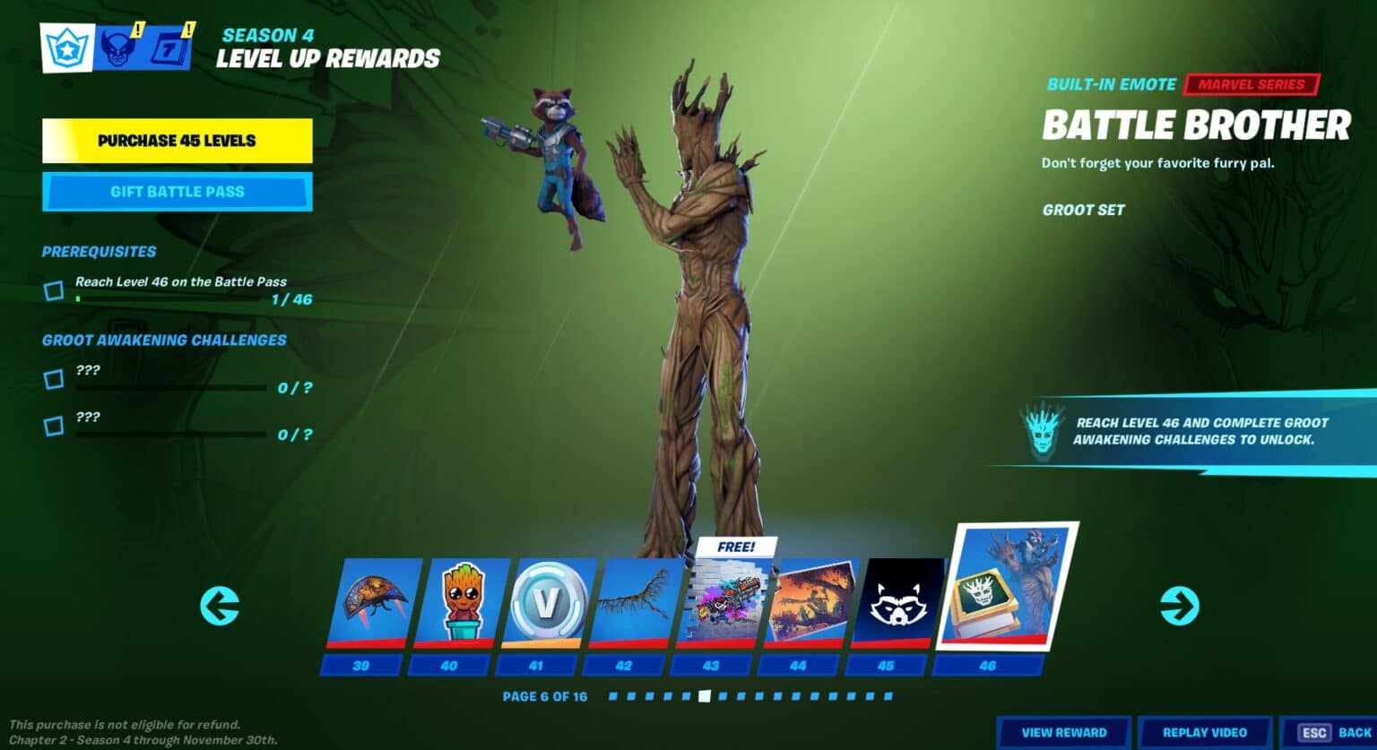 All Fortnite Chapter 2 Season 4 Season 14 Battle Pass Cosmetics