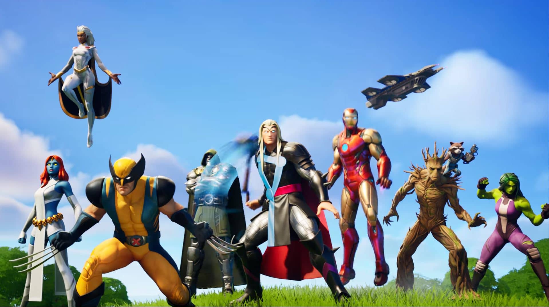 Fortnite Chapter 2, Season 4 Battle Pass Skins - All Marvel Skins