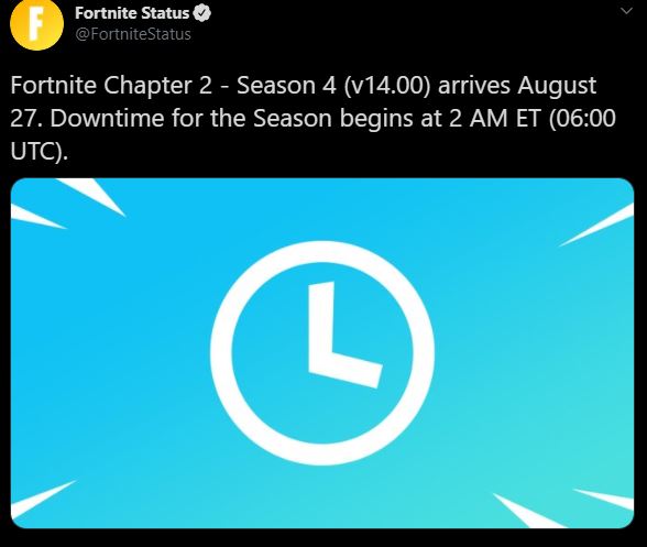 Fortnite Update Season 4 v14.00