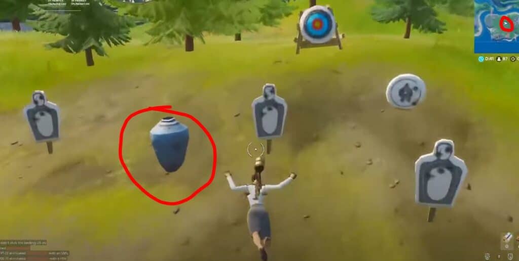 Fortnite Smashing Vases Location Emote As Jennifer Walters After