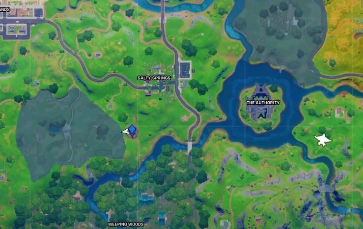 Mjolnir Fortnite Map Location