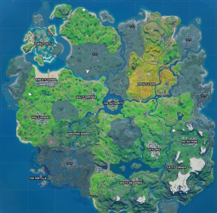 Fortnite All Quinjet Patrol Landing Site Locations - Stark Robots ...