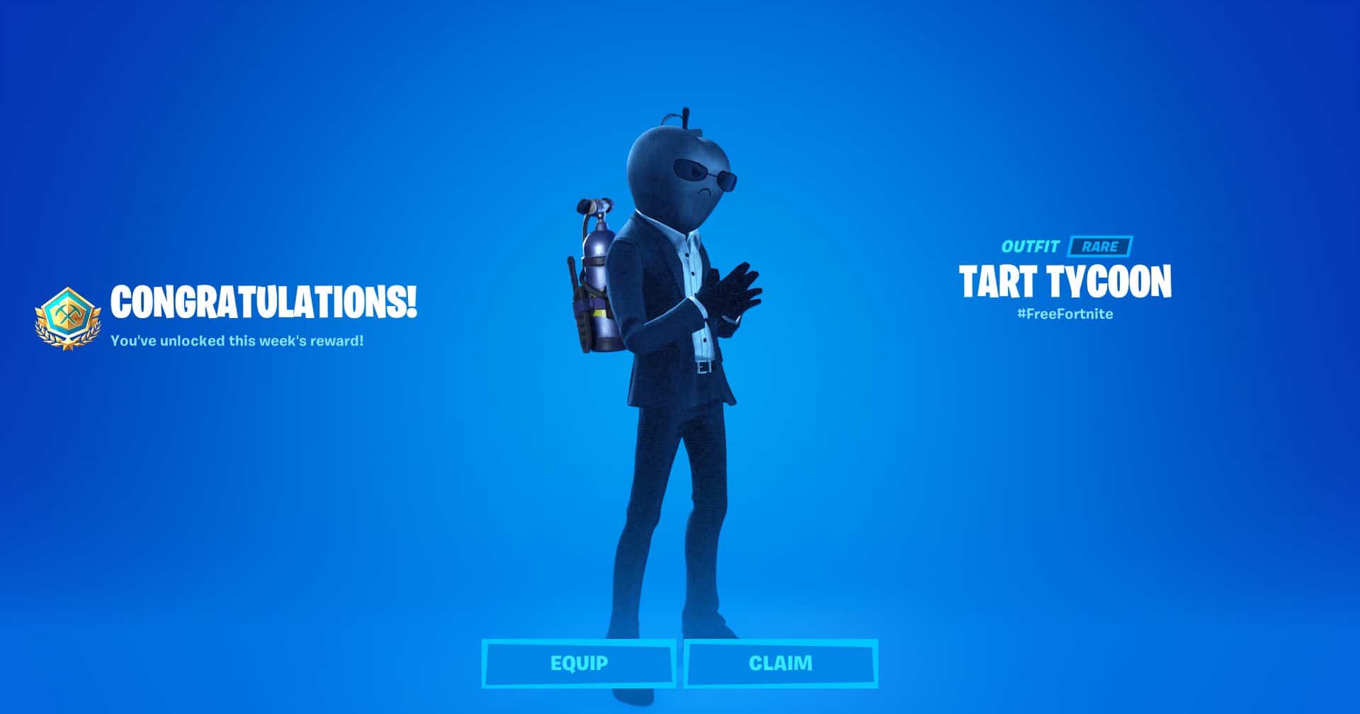 Tart Tycoon Fortnite apple skin