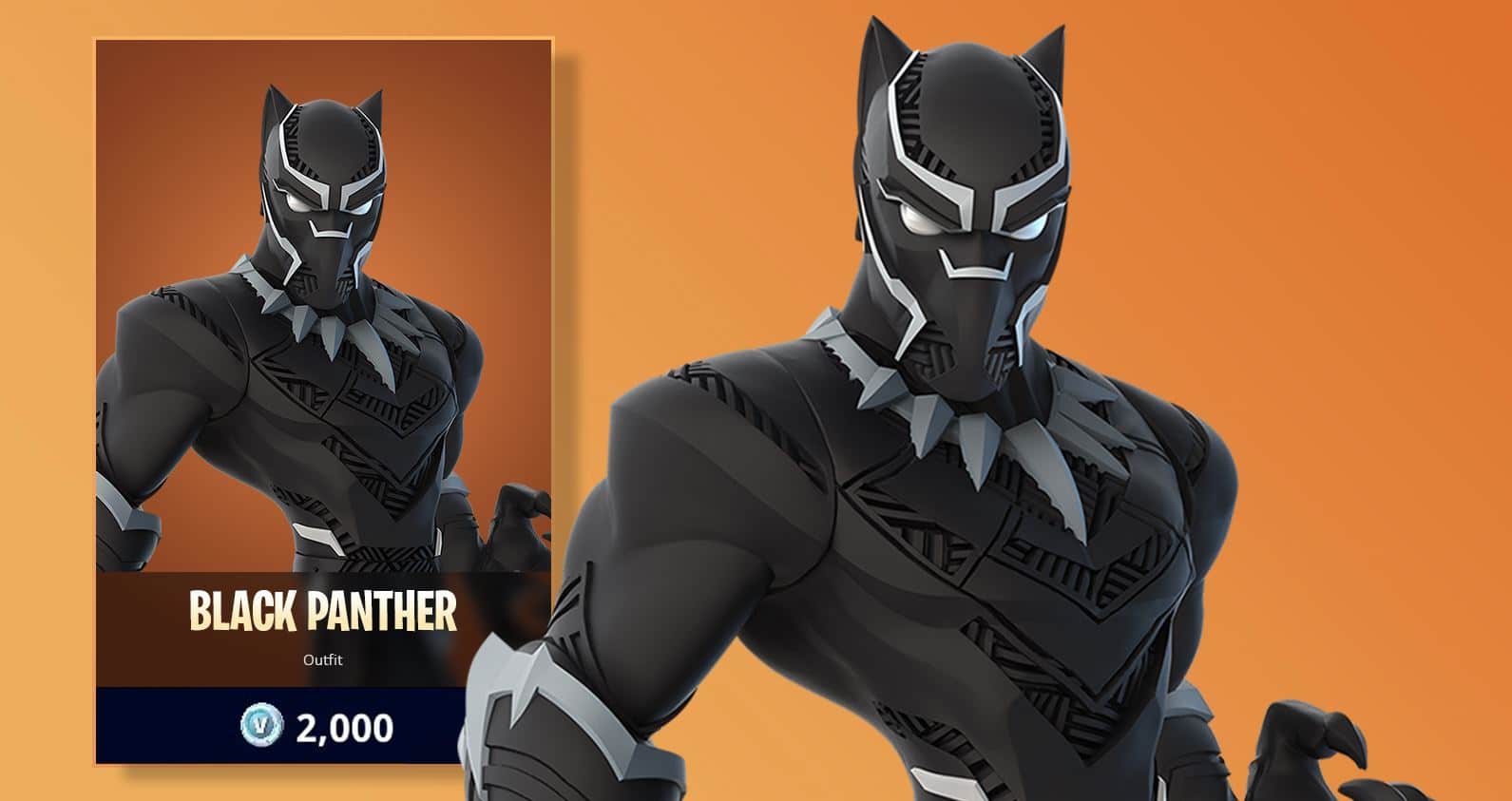 Black Panther Fortnite Skin