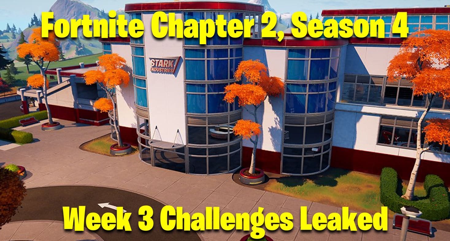 Fortnite Chapter 2, Season 4 Week 3 Challenges Leaked