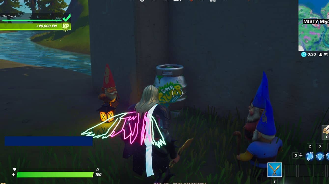 Fortnite Gnome Traps Secret Mission - Free XP