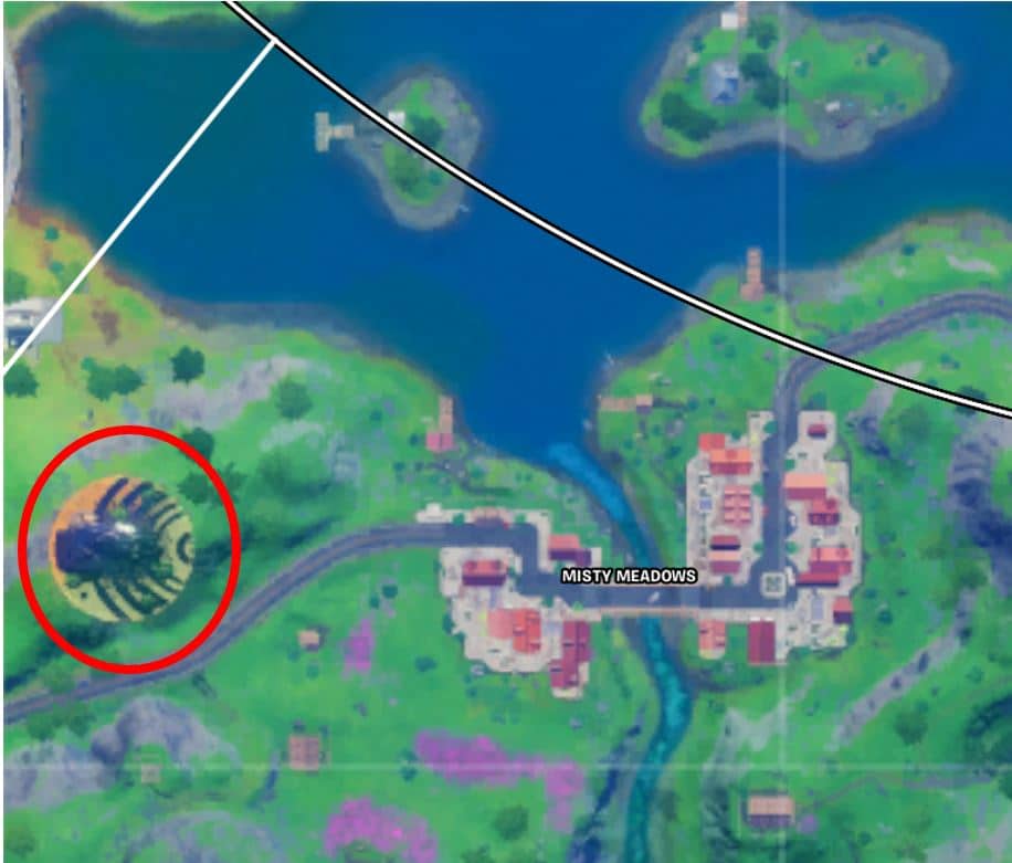 Fortnite Panther's Prowl Map Location