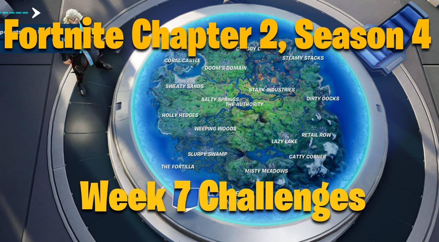 Fortnite Chapter 2, Season 4 Week 7 Challenges