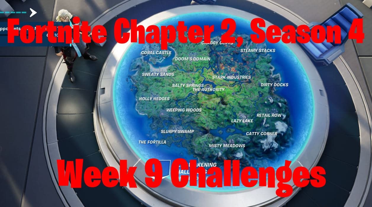 Fortnite Chapter 2, Season 4 Week 9 challenges