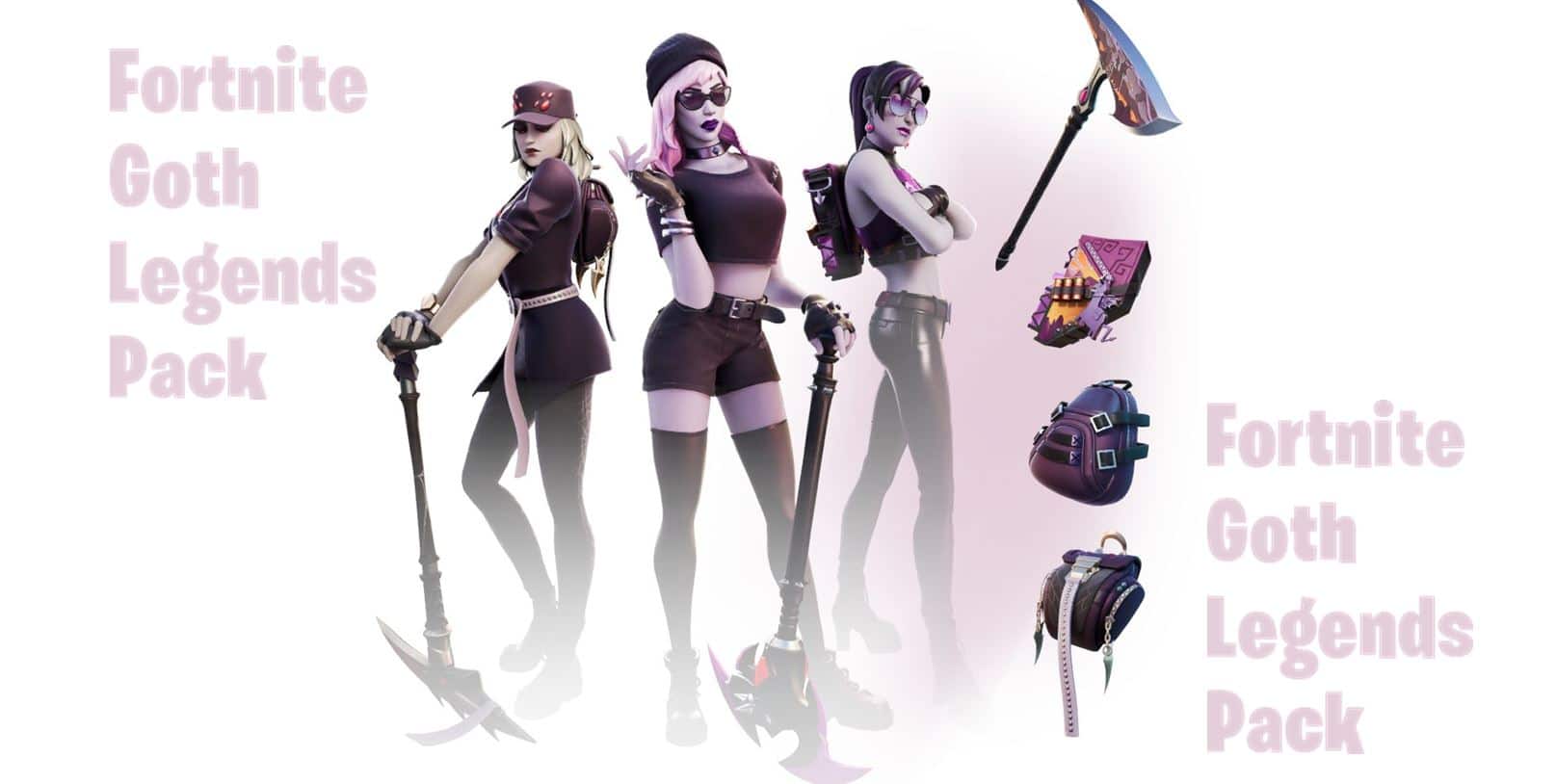 Goth Legends Fortnite Pack